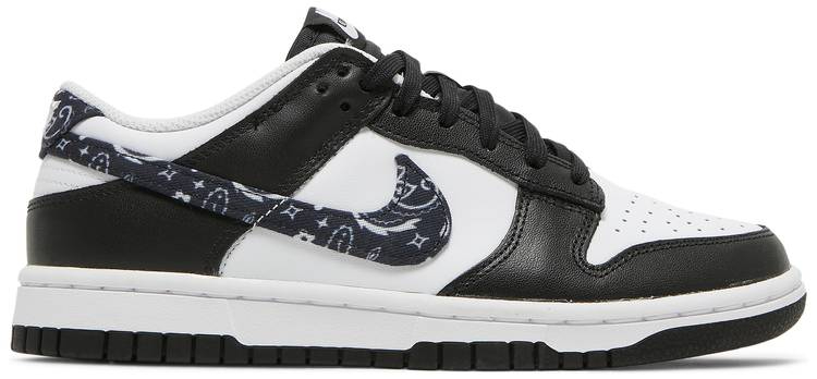 Wmns Dunk Low  Black Paisley  DH4401-100 - vstockx