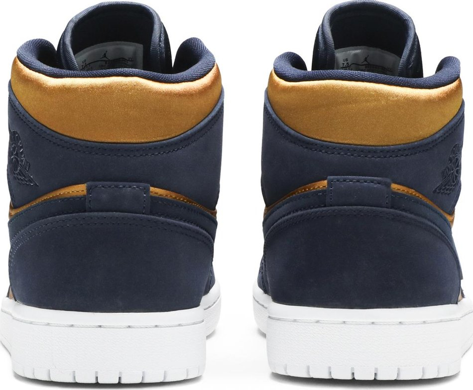 Air Jordan 1 Mid SE Premium  Stain Gold  852542-401 - vstockx