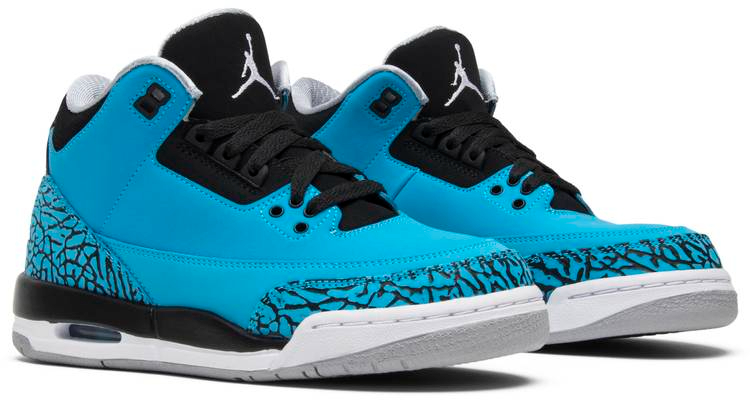 Air Jordan 3 Retro BG  Powder Blue  398614-406 - vstockx