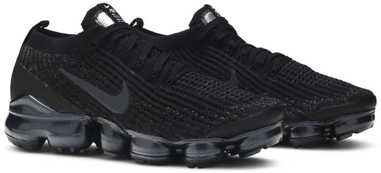 Wmns Air VaporMax Flyknit 3 'Triple Black' AJ6910-002 - vstockx