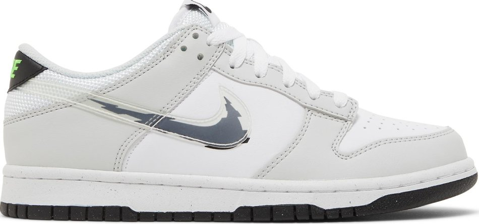 Dunk Low GS  Glitch Swoosh  DV3033-001 - vstockx