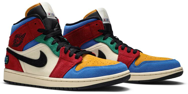 Blue The Great x Air Jordan 1 Mid  Fearless  CU2805-100 - vstockx