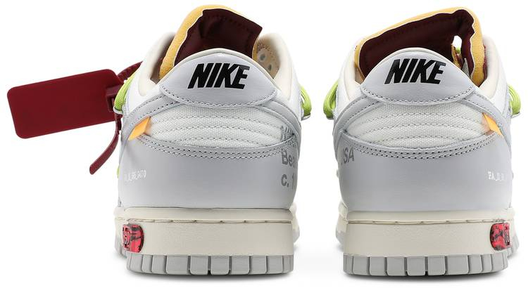 Off-White x Dunk Low  Lot 08 of 50  DM1602-106 - vstockx