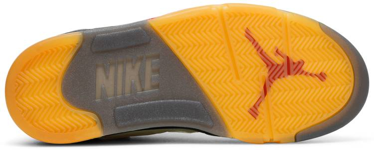 Off-White x Air Jordan 5 Retro SP  Sail  DH8565-100 - vstockx