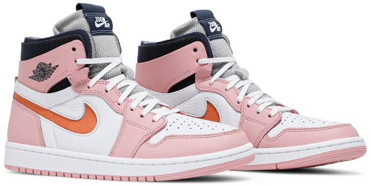 Wmns Air Jordan 1 High Zoom  Pink Glaze  CT0979-601 - vstockx