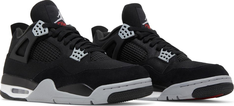 Air Jordan 4 Retro  Black Canvas  DH7138-006 - vstockx