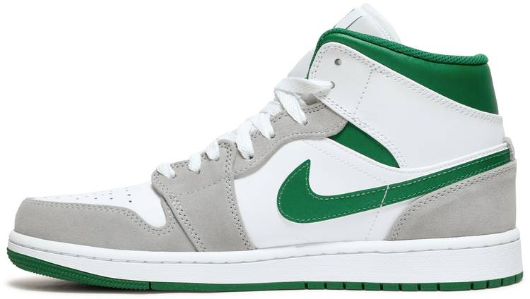 Air Jordan 1 Mid SE  Grey Pine Green  DC7294-103 - vstockx