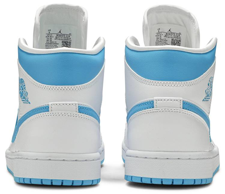 Wmns Air Jordan 1 Mid  UNC  BQ6472-114 - vstockx