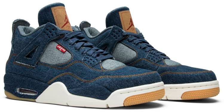 Levi s x Air Jordan 4 Retro  Denim  AO2571-401 - vstockx