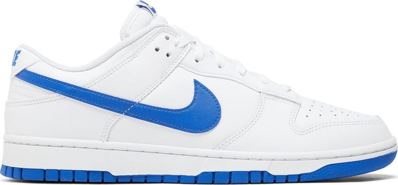 Dunk Low  White Hyper Royal  DV0831-104 - vstockx