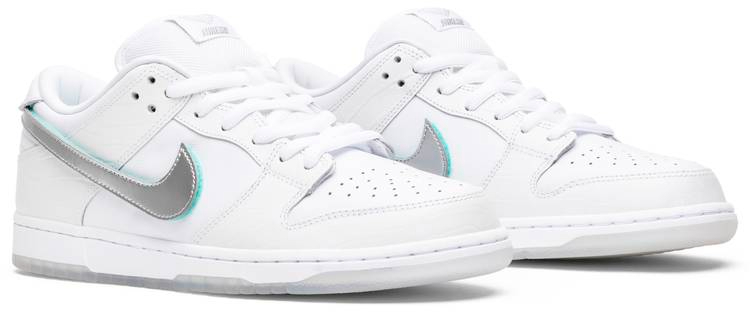 Diamond Supply Co. x Dunk Low Pro SB  White Diamond  BV1310-100 - vstockx