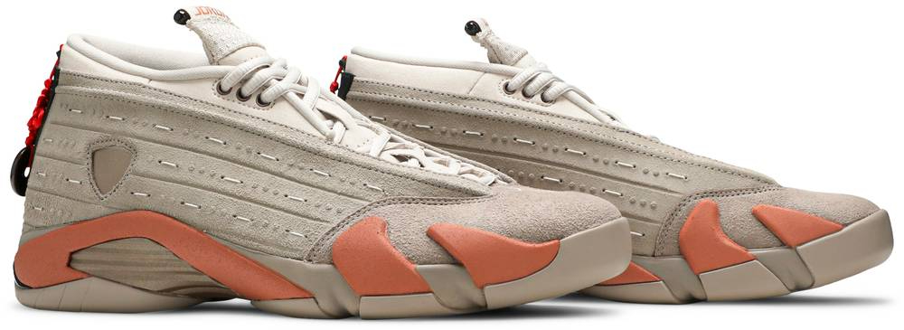 CLOT x Air Jordan 14 Retro Low  Terracotta  DC9857-200 - vstockx
