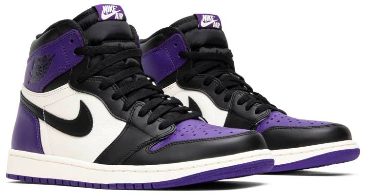 Air Jordan 1 Retro High OG  Court Purple  555088-501 - vstockx