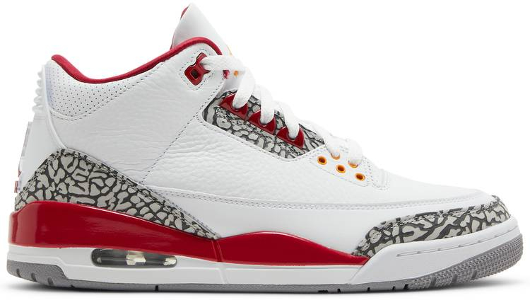 Air Jordan 3 Retro  Cardinal Red  CT8532-126 - vstockx