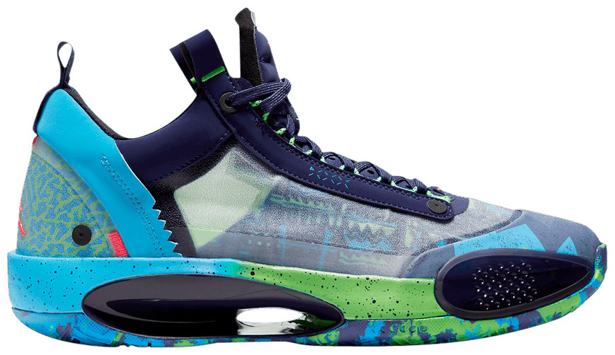 Air Jordan 34 Low  EYBL  CZ7747-500 - vstockx