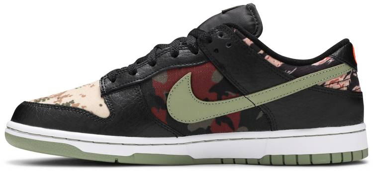 Dunk Low SE  Black Multi-Camo  DH0957-001 - vstockx
