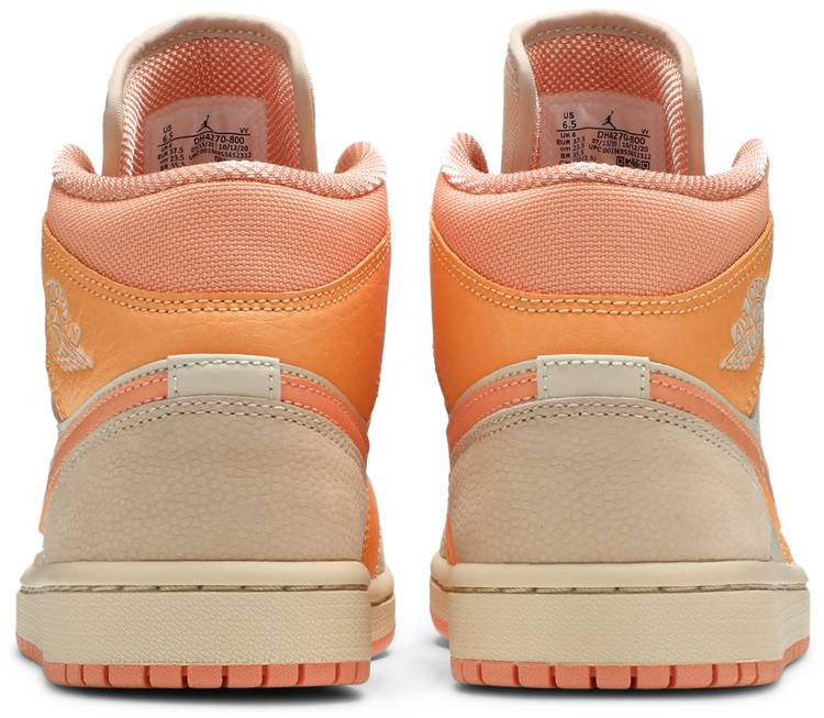 Wmns Air Jordan 1 Mid  Apricot  DH4270-800 - vstockx