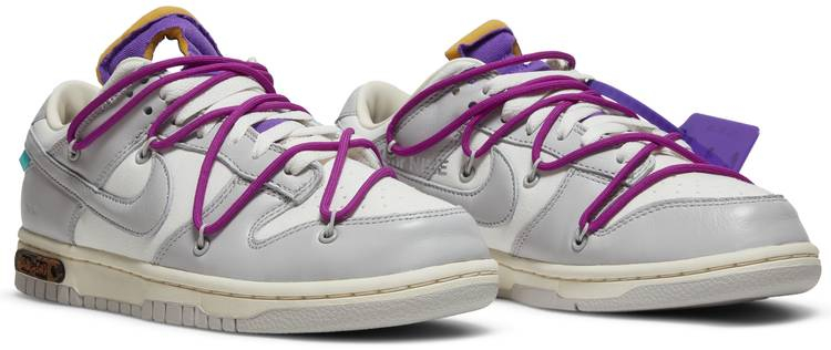 Off-White x Dunk Low  Lot 28 of 50  DM1602-111 - vstockx