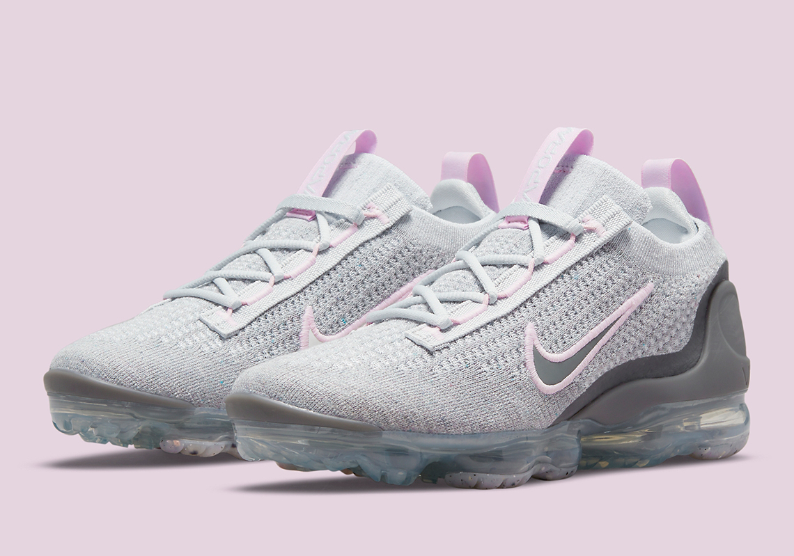 Air VaporMax 2021 Flyknit GS 'Pure Platinum Pink Foam' DB1550-004 - vstockx