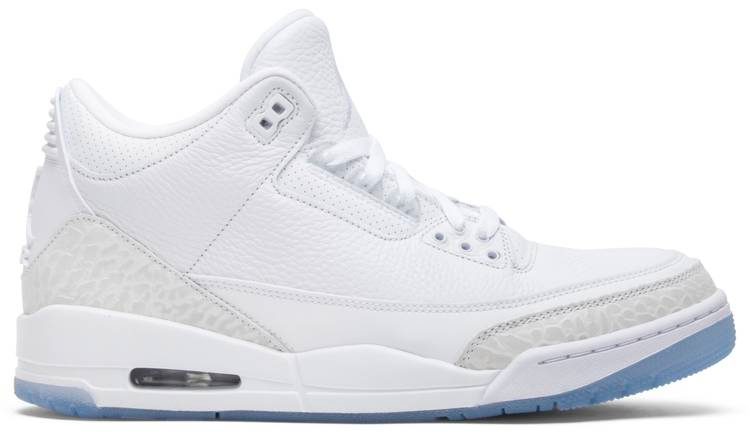 Air Jordan 3 Retro  Triple White  136064-111 - vstockx