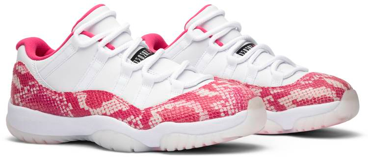 Wmns Air Jordan 11 Retro Low  Pink Snakeskin  AH7860-106 - vstockx