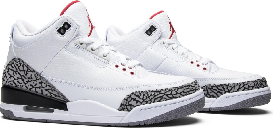 Air Jordan 3 Retro  White Cement  2011 136064-105 - vstockx