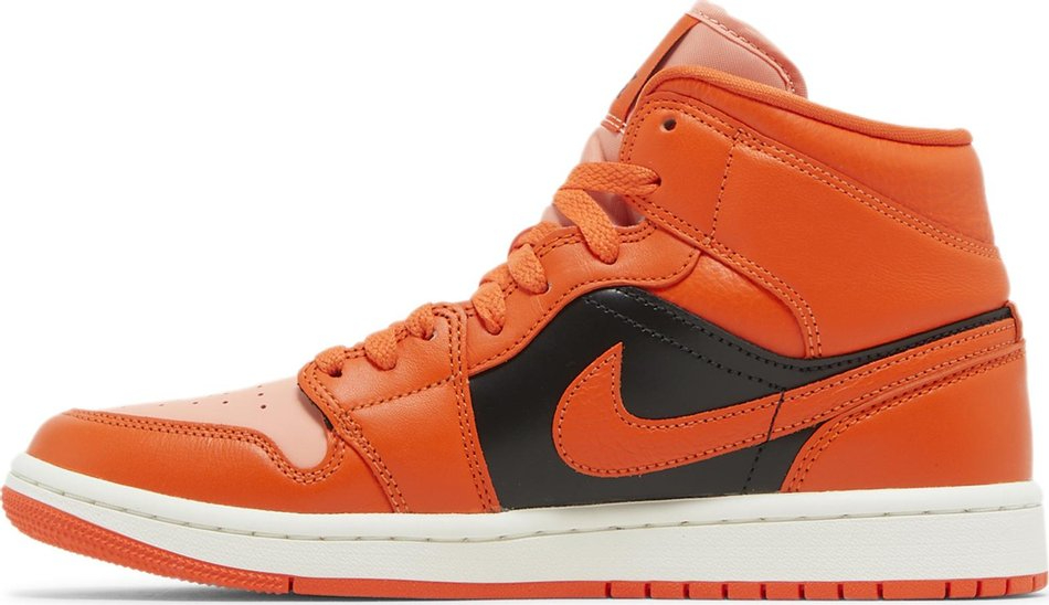 Wmns Air Jordan 1 Mid SE  Rush Orange  DM3381-600 - vstockx