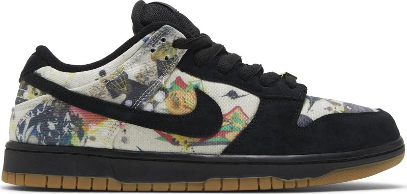 Supreme x Dunk Low SB  Rammellzee  FD8778-001 - vstockx
