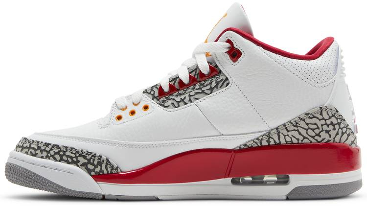 Air Jordan 3 Retro  Cardinal Red  CT8532-126 - vstockx