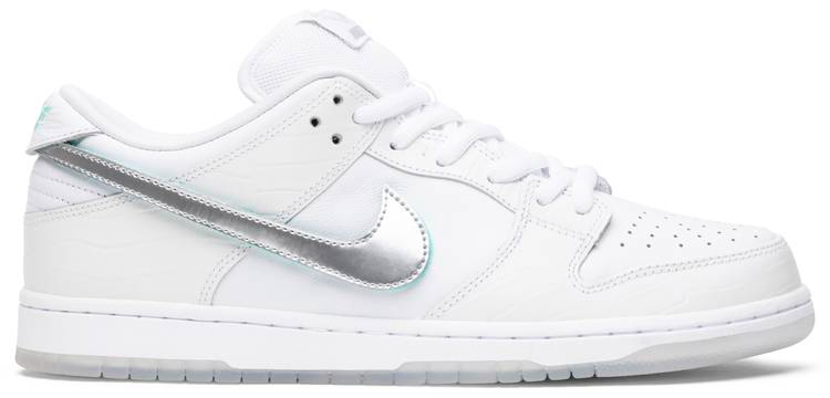 Diamond Supply Co. x Dunk Low Pro SB  White Diamond  BV1310-100 - vstockx
