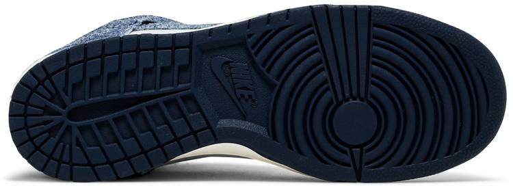Notre x Dunk High  Midnight Navy  CW3092-400 - vstockx