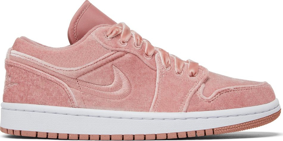 Wmns Air Jordan 1 Low SE  Pink Velvet  DQ8396-600 - vstockx