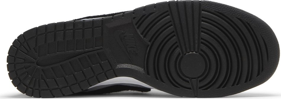 Dunk Low  Chenille Swoosh   Black Grey Fog  DQ7683-001 - vstockx