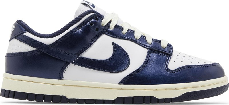 Wmns Dunk Low Premium  Vintage Navy  FN7197-100 - vstockx