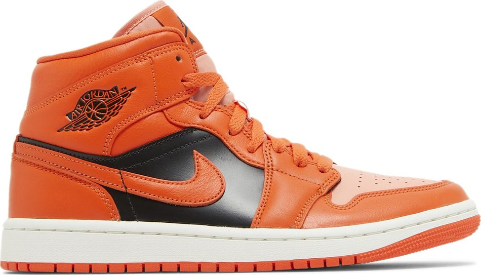 Wmns Air Jordan 1 Mid SE  Rush Orange  DM3381-600 - vstockx