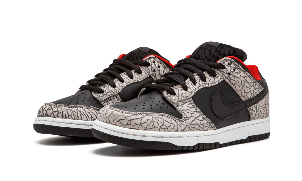 Supreme x Dunk Low Pro SB  Black Cement  304292-131 - vstockx