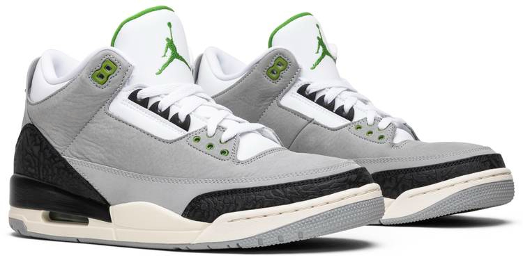 Air Jordan 3 Retro  Chlorophyll  136064-006 - vstockx