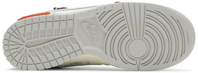 Off-White x Dunk Low  Lot 46 of 50  DM1602-102 - vstockx