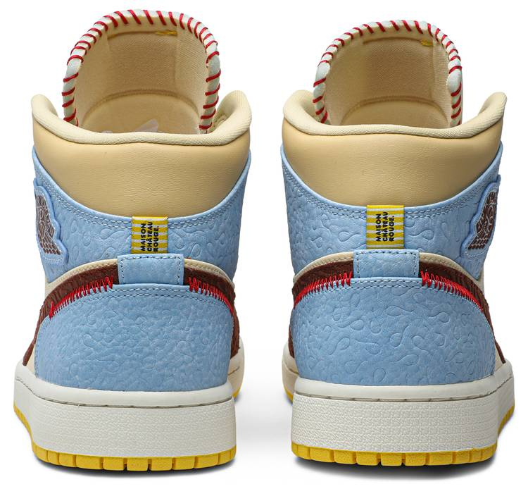 Maison Chateau Rouge x Air Jordan 1 Mid SE  Fearless CU2803-200 - vstockx