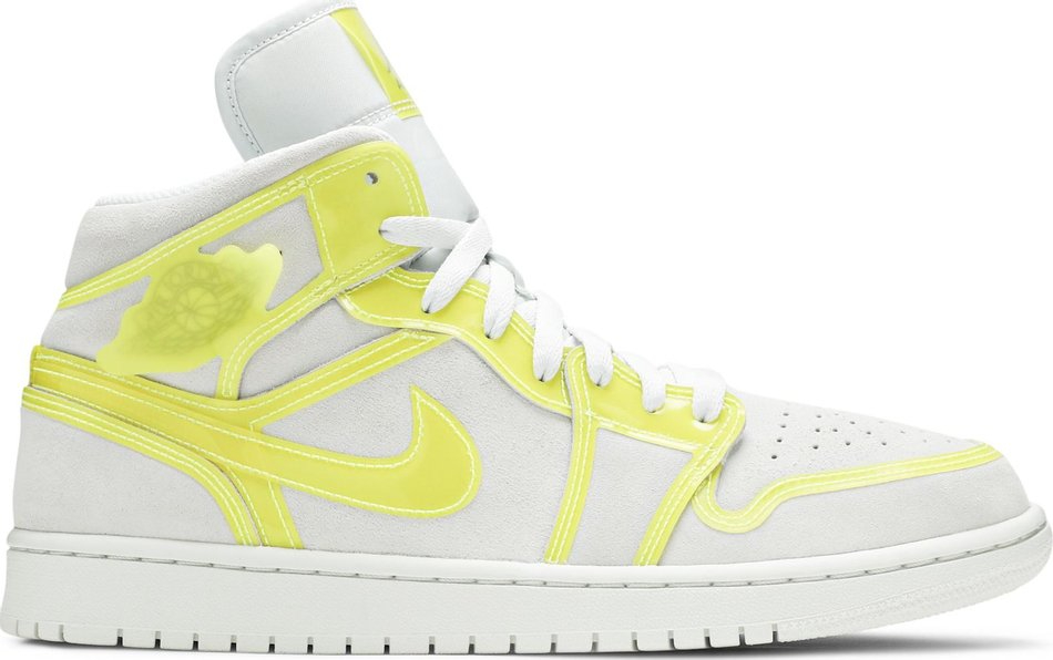 Wmns Air Jordan 1 Mid LX  Off White Opti Yellow  DA5552-107 - vstockx