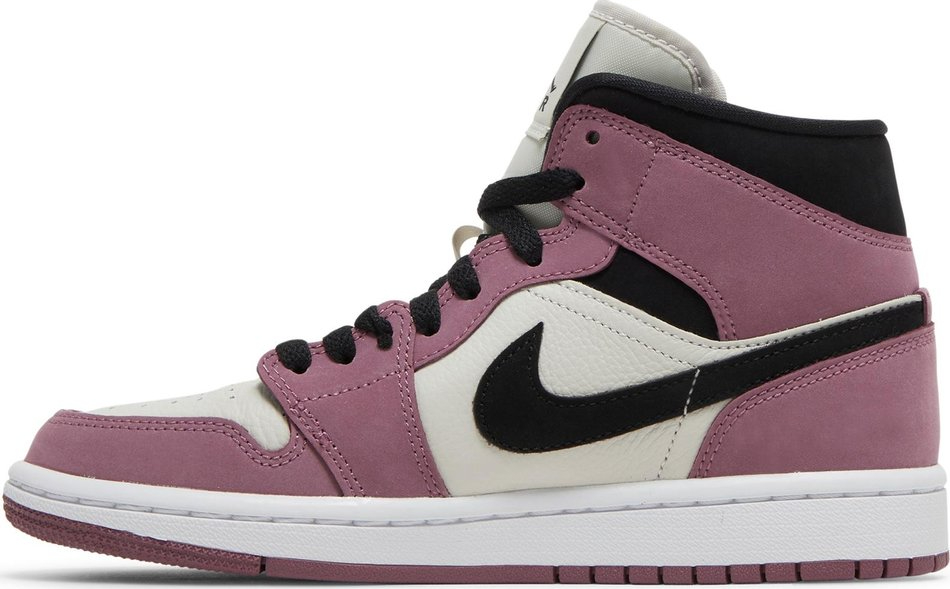 Wmns Air Jordan 1 Mid SE  Berry Pink  DC7267-500 - vstockx
