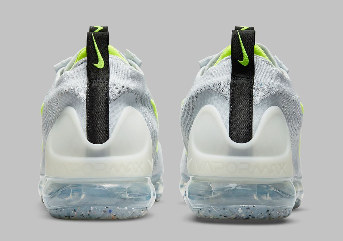 Air Vapormax 2021 Flyknit 'Logo Pack-Wolf Grey Volt' DB1550-005 - vstockx