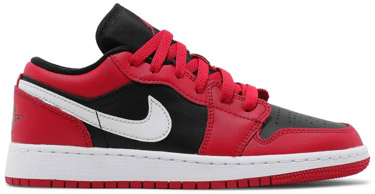 Air Jordan 1 Low GS  Black Very Berry  553560-061 - vstockx