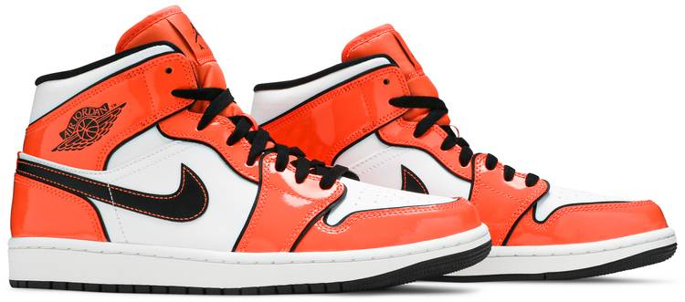 Air Jordan 1 Mid SE  Turf Orange  DD6834-802 - vstockx