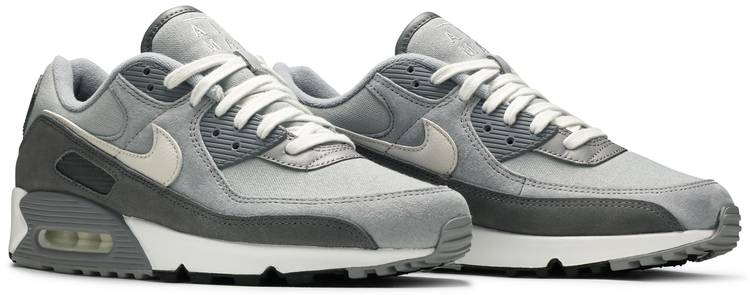 Air Max 90 Premium 'Light Smoke Grey' DA1641-001 - vstockx