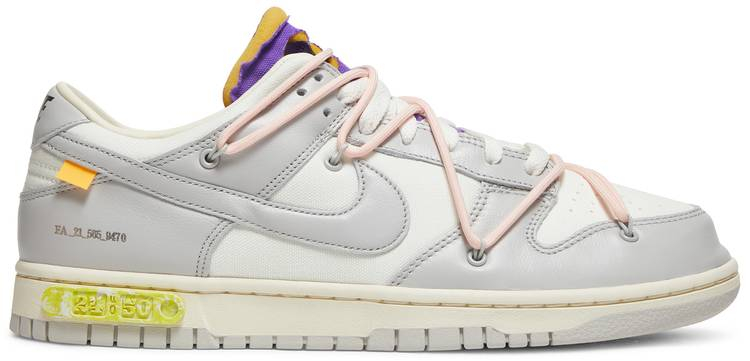 Off-White x Dunk Low  Lot 24 of 50  DM1602-119 - vstockx