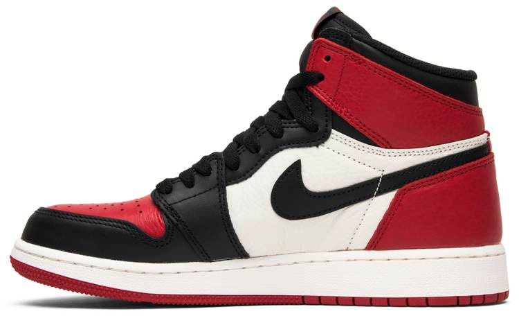 Air Jordan 1 Retro High OG BG  Bred Toe  575441-610 - vstockx