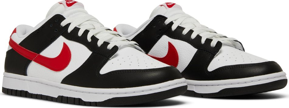 Dunk Low  Black White Red  FB3354-001 - vstockx
