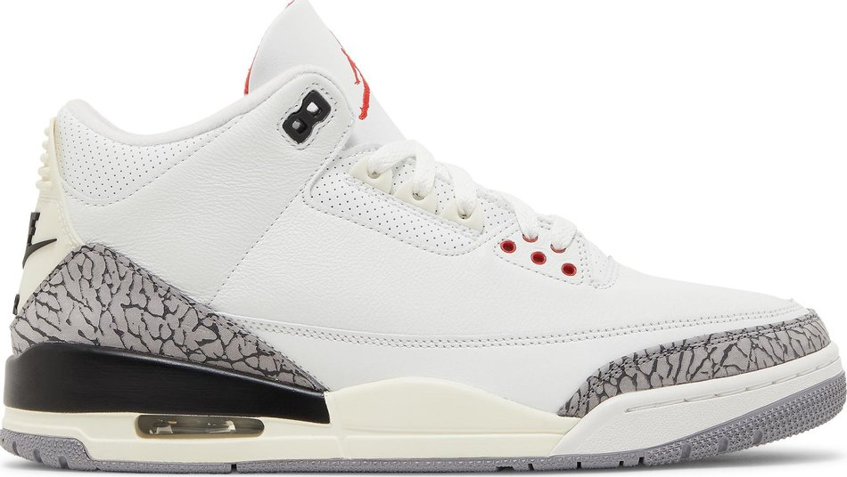 Air Jordan 3 Retro  White Cement Reimagined  DN3707-100 - vstockx