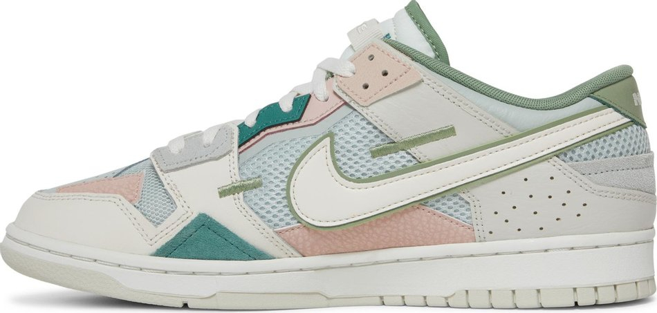 Dunk Scrap SE  Grey Haze Oil Green  DM0802-001 - vstockx